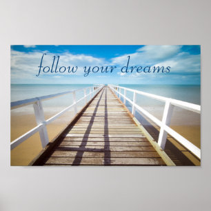 Poster Suivez votre plage Dreams