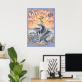 Poster Suivez Votre Poisson De Coeur (Bureau à domicile)