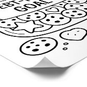 Poster Suivi de remplissage du pot à biscuits de dette fa (Coin)