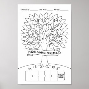 Poster Suivi des défis d'économies