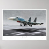 Poster Sukhoi Su-27 "Flanker" (Devant)