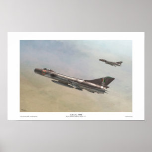 Poster Sukhoi Su-7BMK