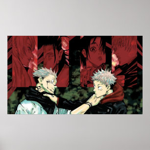 Poster sukuna and itadori