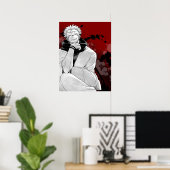 POSTER SUKUNA JUJUJUTSU KAISEN (Bureau à domicile)