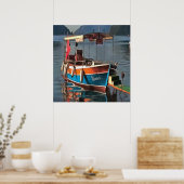 Poster Sultan Taxi Bateau Marmaris Art Nautique (Cuisine)