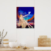 Poster Sultana Pin Up (Cuisine)