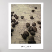 Poster Sumatra - Envoyez de l'art du café (Devant)