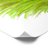 Poster Sumatra : Paire bleue (Coin)