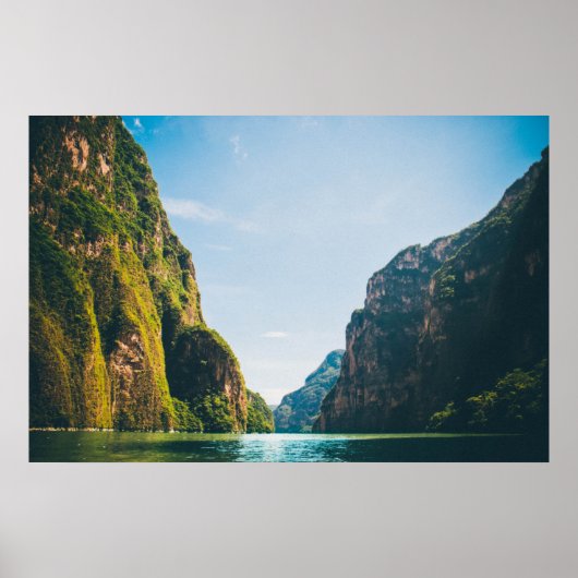 Poster Sumidero Canyon, Mexique (Devant)