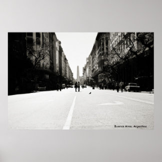 Poster Summer Afternoon in Buenos Aires