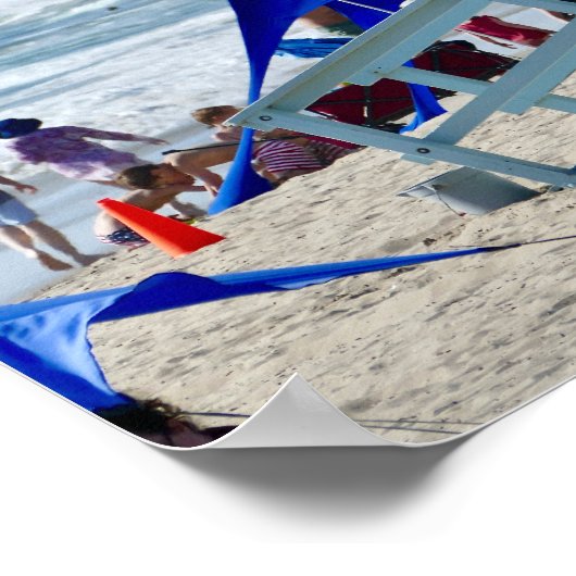 Poster Summer Beach Day - Venice Beach, CA (Coin)