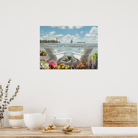 Poster "Summer Escape" Alan Giana (Cuisine)