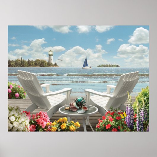 Poster "Summer Escape" Alan Giana (Devant)