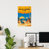 Poster Summer Holiday Destination  (Bureau à domicile)