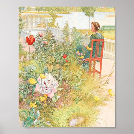 Poster Summer In Sundborn By Carl Larsson (Devant)