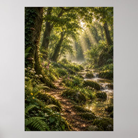 Poster Summer in the Fourfold Forest (Devant)