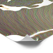 Poster Summer Joy, Détail 1a, SPARKLE (Coin)