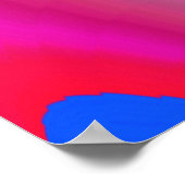 Poster Summerfeel, Rainbowart 3D Abstrait (Coin)