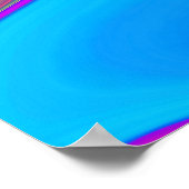 Poster Summerfeel, Rainbowart 3D Abstrait (Coin)