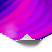 Poster Summerrainbow, Rainbowart 3D Abstrait (Coin)