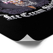 Poster Summerween IceCream Skeleton Classic Trending (Coin)
