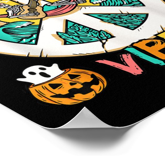 Poster Summerween Skeleton Chill Out À La Plage Avec Su (Coin)