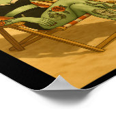 Poster Summerween Vibes Retro Beach Style gothique Tee (Coin)