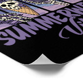 Poster Summerween Vibes Skeleton Ghost Beach Party Hallow (Coin)