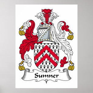 Poster Sumner Family Crest