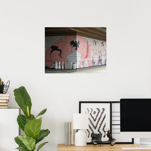 Poster Sumo Mural Art (Bureau à domicile)