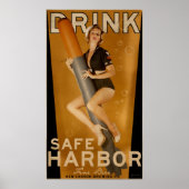 Poster "Sumo Sized" Safe Harbor Beer Torpedo (Devant)