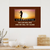 Poster Sun Augmentera Nous Essaierons De Nouveau Citer Wa (Cuisine)