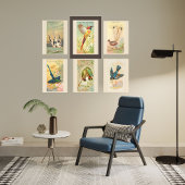 Poster Sun Bird, Set 6 Bird Gallery Wall, 2 sur 6