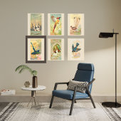 Poster Sun Bird, Set 6 Bird Gallery Wall, 4 sur 6