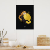 Poster SUN CAT par Alexandra Dikaia (Cuisine)