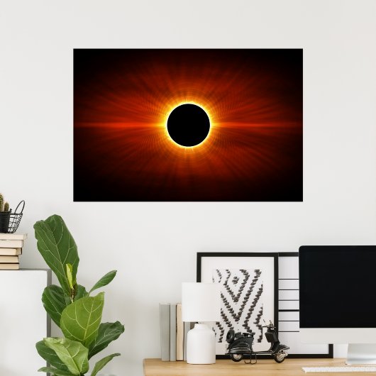 Poster Sun Eclipse (Bureau à domicile)