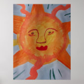 Poster Sun Fiery (Devant)