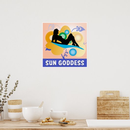 Poster Sun Goddess (Cuisine)