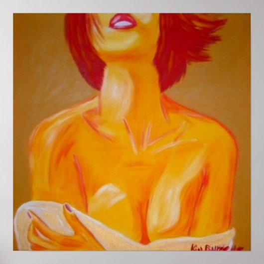 Poster Sun-Kissed, Poster, orange, vie, culte, Kimba (Devant)