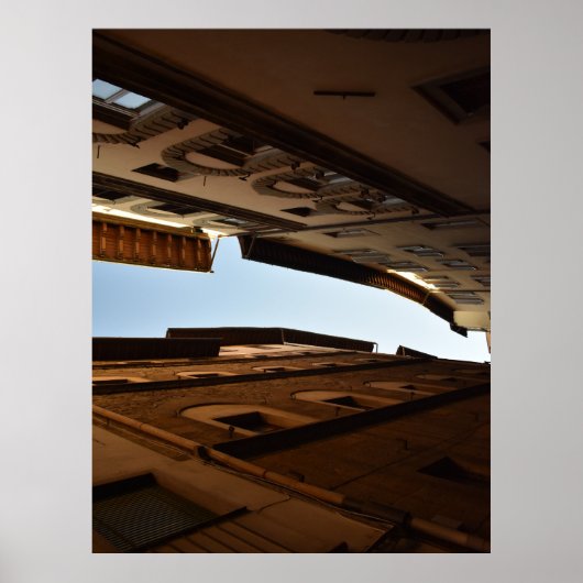 Poster Sun-kissed Street (Devant)