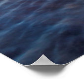 Poster Sun rays illuminate the Pacific Ocean (Coin)