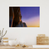 Poster Sun Rising Dans L'Impression Est (Cuisine)