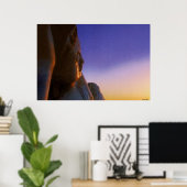 Poster Sun Rising Dans L'Impression Est (Bureau à domicile)