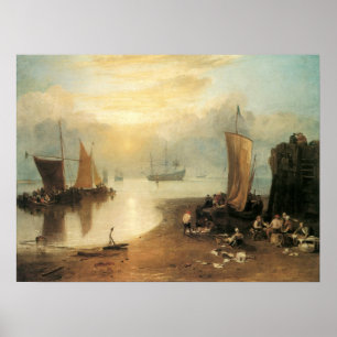 Poster Sun Rising Through Vapour by Joseph Turner