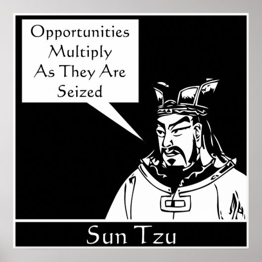 Poster Sun Tzu — Le stratège militaire chinois (Devant)