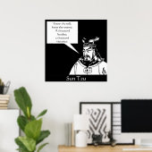 Poster Sun Tzu — Le stratège militaire chinois (Bureau à domicile)