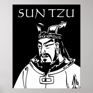 Poster SUN TZU — Stratège militaire