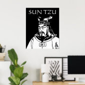 Poster SUN TZU — Stratège militaire (Bureau à domicile)