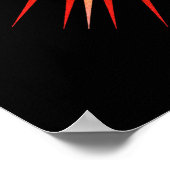 Poster Sun Urchin Mandala (Coin)