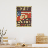 Poster Sun Valley Idaho (Cuisine)